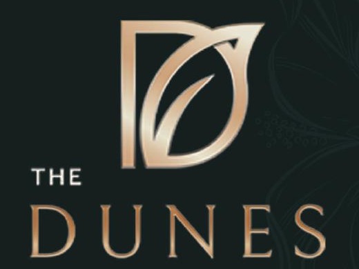 The Dunes Mall emblem and wordmark